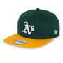 New Era Mens MLB 9Fifty Snapback Flat Brim Cap ~ Oakland Athletics Green Yellow
