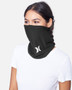 Hurley Multipurpose Lightweight Neck Gaiter Face Mask with Moisture Wicking Technology ~ black