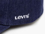 Levi Mens Adjustable Curve Denim Cap ~ Essential Denim Dark Blue