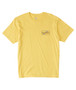 Billabong Mens Cotton SS T-Shirt ~ Walled Sunny Yellow