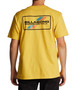Billabong Mens Cotton SS T-Shirt ~ Walled Sunny Yellow