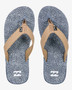 Billabong Men's Open Toe Sandals ~ All Day Theme Indigo Blue