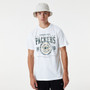 New Era Mens NFL Team Graphic T-Shirt ~ Green Bay Packers White