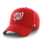 47 Brand Mens 6 panel Adjustable MVP Cap ~ Washington Nationals red
