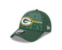 New Era Mens 940SS NFL Training Adjustable Cap ~ Green Bay Packers Green