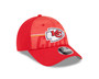 New Era Mens 940SS NFL Training Adjustable Cap ~ Kansas City Chiefs Red