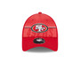 New Era Mens 940SS NFL Training Adjustable Cap ~ San Francisco 49ers Red