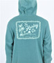 Hurley Mens Solid Sweatshirt Hoodie ~ Ukelele Fleece green