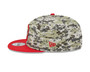 New Era Mens NFL Salute To Service Snapback 9Fifty Cap ~ 'Kansas City Chiefs' camo