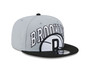New Era Mens NBA Authentics 9Fifty Cap ~ Brooklyn Nets Tip-Off grey