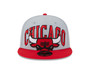 New Era Mens NBA Authentics 9Fifty Cap ~ Chicago Bulls Tip-Off grey