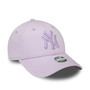New Era Womens League Essential 9Forty Cap ~ New York Yankees lilac 2