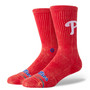 Stance Mens Crew Socks ~ Philadelphia Phillies red