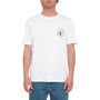 Volcom Mens SS Cotton Crew Neck T-Shirt ~ Maditi white