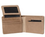 Billabong Faux Leather Bi-Fold Wallet ~ Dimension clay brown