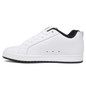 DC Shoes Men’s Leather Court Graffic Sneaker Colour White/Black