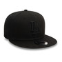 New Era Mens Monochrome 9Fifty Cap ~ LA Dodgers black