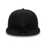 New Era Mens Monochrome 9Fifty Cap ~ LA Lakers black