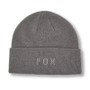 Fox Racing Wordmark Mens Knitted Grey Beanie