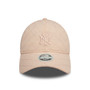 New York Yankees Womens Padded Pastel Pink 9TWENTY Adjustable Cap