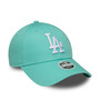 LA Dodgers Womens MLB League Essential Green 9FORTY Adjustable Cap
