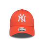 New York Yankees Womens MLB League Essential Orange 9FORTY Adjustable Cap
