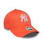 New York Yankees Womens MLB League Essential Orange 9FORTY Adjustable Cap