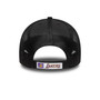 LA Lakers NBA Black 9FORTY Trucker Adjustable Cap