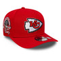 Kansas City Chiefs Patch Red 9SEVENTY Stretch-Snap Adjustable Cap