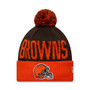 Cleveland Browns NFL London Games Cuff Knit Beanie Brown