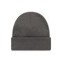 LA Lakers NBA Mini Logo Cuff Knit Beanie Hat Dark Grey