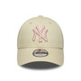 New York Yankees Youth MLB League Essential Cream 9FORTY Adjustable Cap