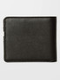 Volcom Slim Stone Large Black Wallet