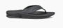 Reef Fanning Mens Water Friendly Grey/Black Sandals With Bottle Opener.