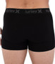 Hurley 3 Pack Mens Black 4-Way Stretch Boxer Briefs