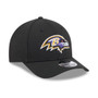 Baltimore Ravens NFL Team Black 9Forty M Crown New Era Cap