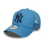 New York Yankees Youth Trucker League Essential Adjustable New Era Cap