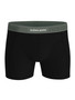 Björn Borg  3 Pack Organic Cotton Stretch 3 Pack Black Boxer Shorts