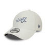 Renault Alpine F1 Cap Adjustable Team 9Forty Cord White New Era