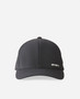 Rip Curl Cap Mens Vaporcool Phaser Flexfit Curve Visor Black Marle
