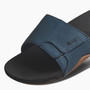 Reef Mens Fanning Slide Water Friendly Black Sandals