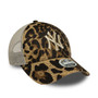 New York Yankees Womens Leopard Trucker 9Forty New Era Cap