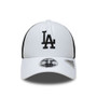 LA Dodgers MLB Sporty White 9FORTY Apex Adjustable Cap