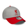 Liverpool FC Contrast 9Forty Grey Strapback Cap