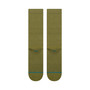 Stance Icon Crew Mens Olive Socks