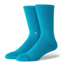 Stance Icon Crew Mens Teal Blue Socks