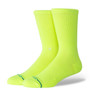 Stance Icon Crew Mens Neon Yellow Socks