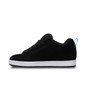 DC Shoes Leather Court Graffik Shoes Men Black Blue
