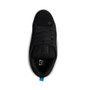 DC Shoes Leather Court Graffik Shoes Men Black Blue