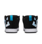 DC Shoes Leather Court Graffik Shoes Men Black Blue